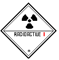 放射性物品(第I級) 放射性物品(第I級)