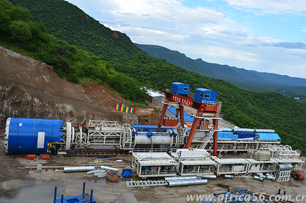 葛洲壩埃塞俄比亞GD3水電站項目_非洲海運_國際貨代_項目貨出口